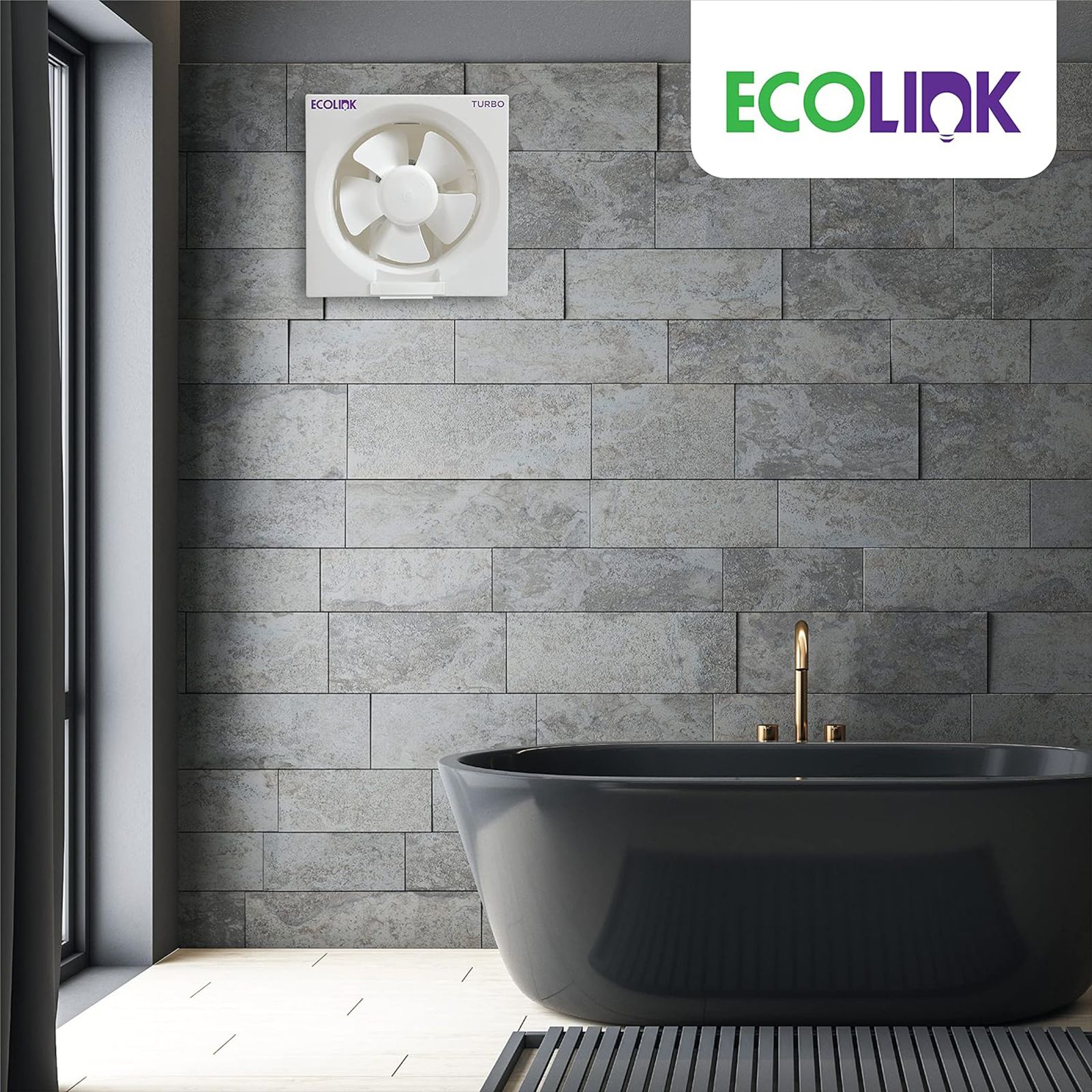 PHILIPS EcoLink Turbo 200mm Exhaust Fan (Dust Protection, White) PHILIPS EcoLink Turbo 200mm Exhaust Fan (Dust Protection, White)_6