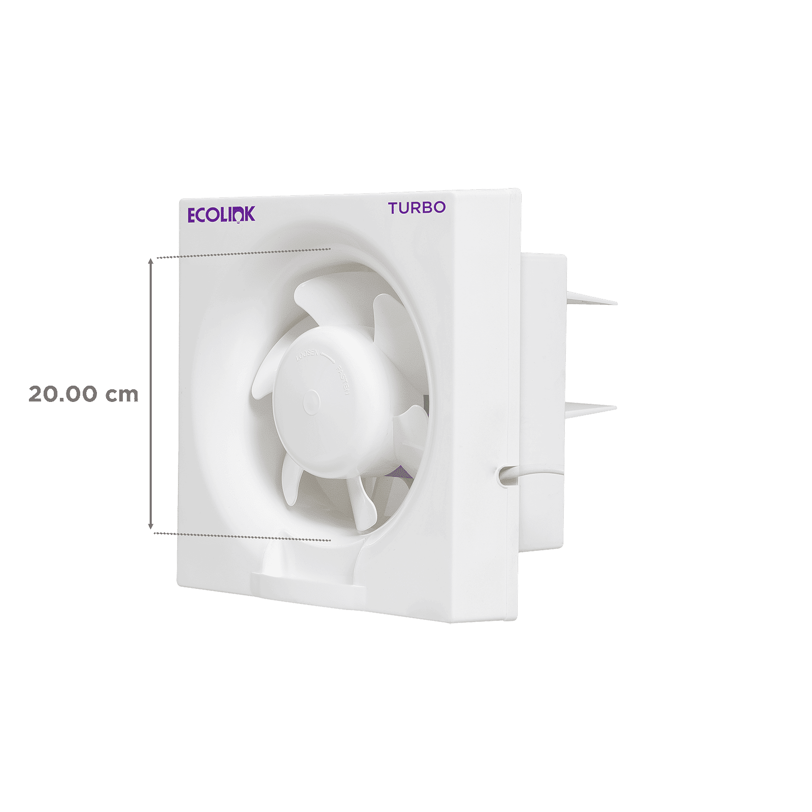 PHILIPS EcoLink Turbo 200mm Exhaust Fan (Dust Protection, White) PHILIPS EcoLink Turbo 200mm Exhaust Fan (Dust Protection, White)_2