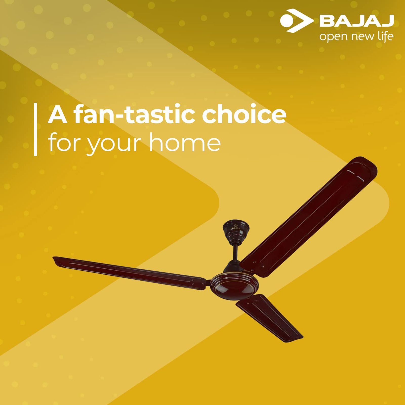 BAJAJ Bahar 14EE 1400mm 3 Blade Rust Proof Ceiling Fan (High Torque Motor, Brown)_10