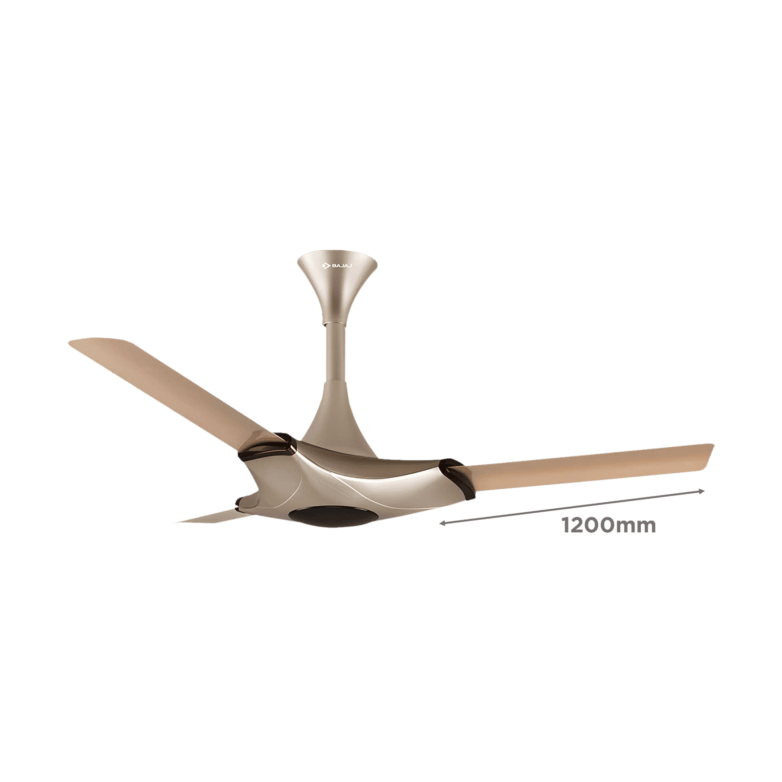 BAJAJ Esperanza 4 Star 1200mm 3 Blade Silent Operation Ceiling Fan (Strong Copper Motor, Topaz)_2