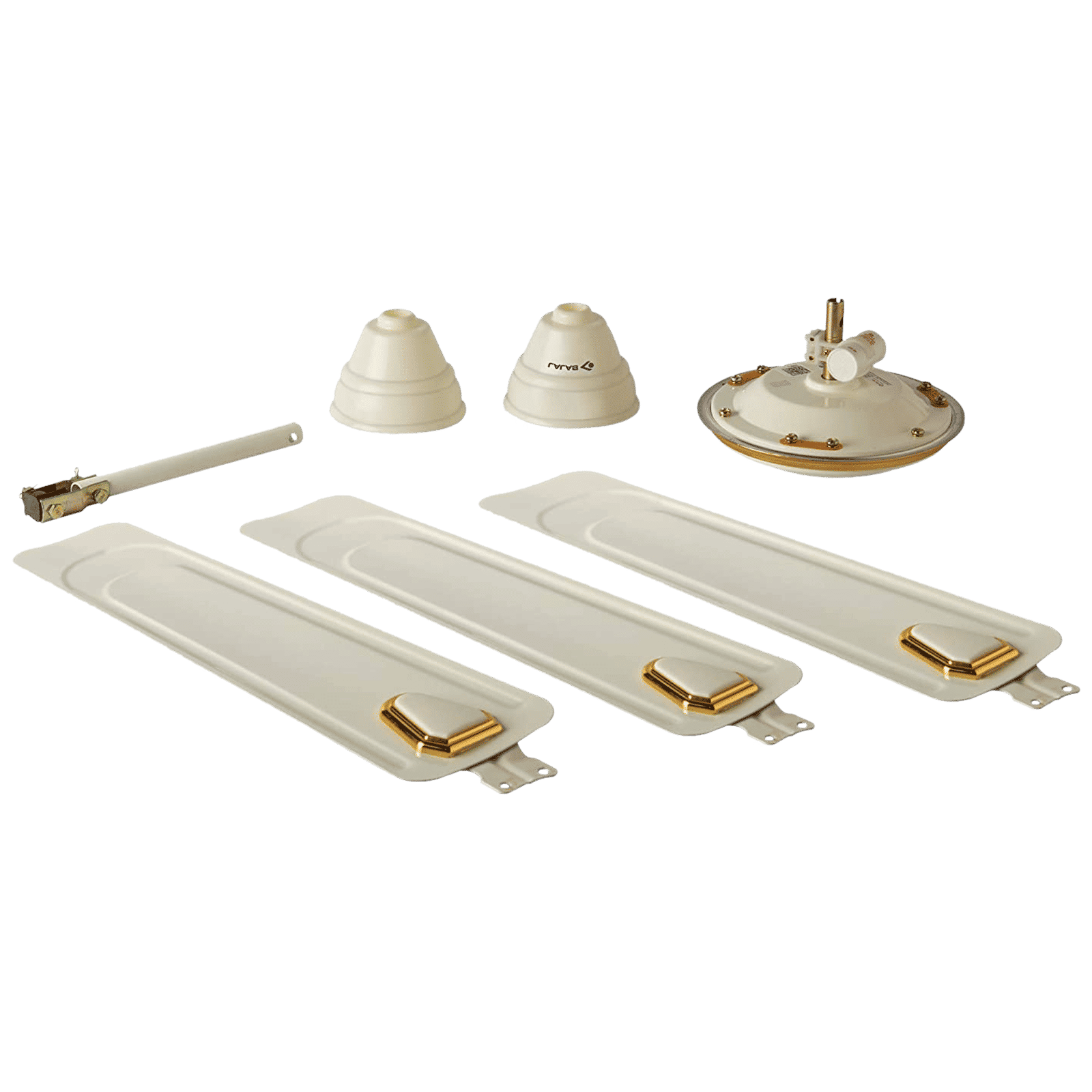 BAJAJ EDGE HS Neo EE Deco 1 Star 1200mm 3 Blade Copper Motor Ceiling Fan (Energy Efficient, Bianco)_5