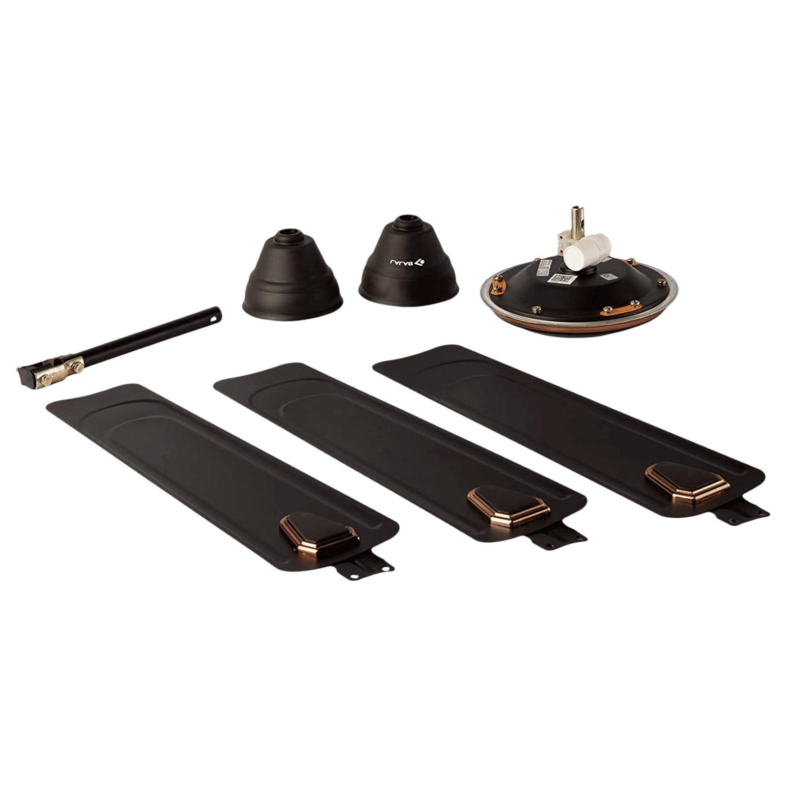 BAJAJ Economy Deco 1200mm 3 Blade Powerful Performance Ceiling Fan (Energy Efficient, Choko Brown)_5