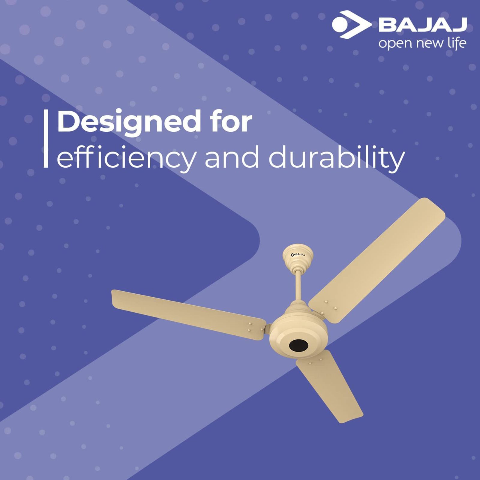 BAJAJ Energos 26 5 Star 1200mm 3 Blade BLDC Motor Ceiling Fan (Silent Operation, Base Ivory)_9