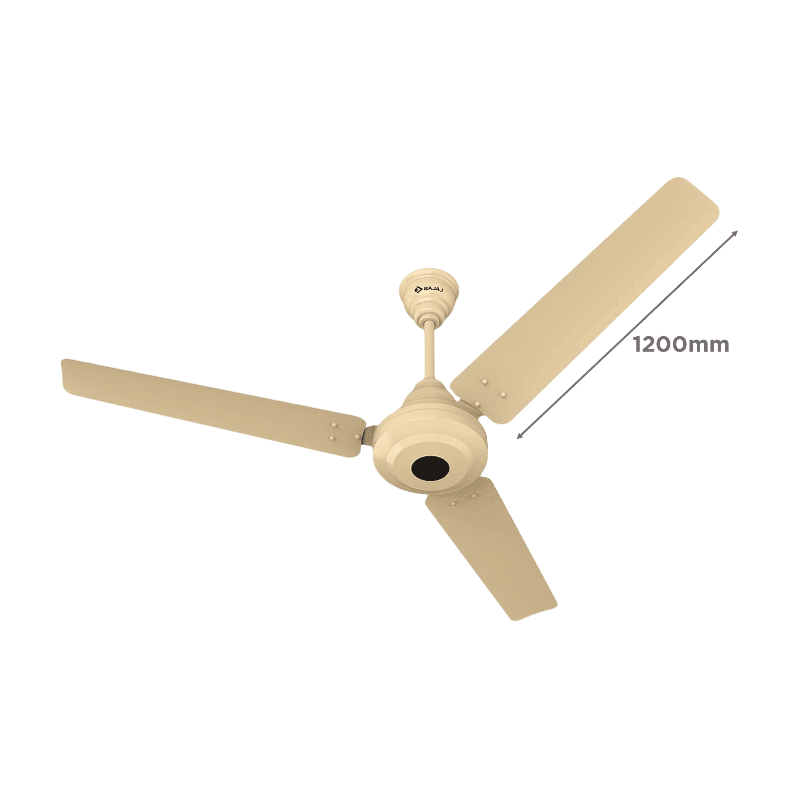 BAJAJ Energos 26 5 Star 1200mm 3 Blade BLDC Motor Ceiling Fan (Silent Operation, Base Ivory)_2