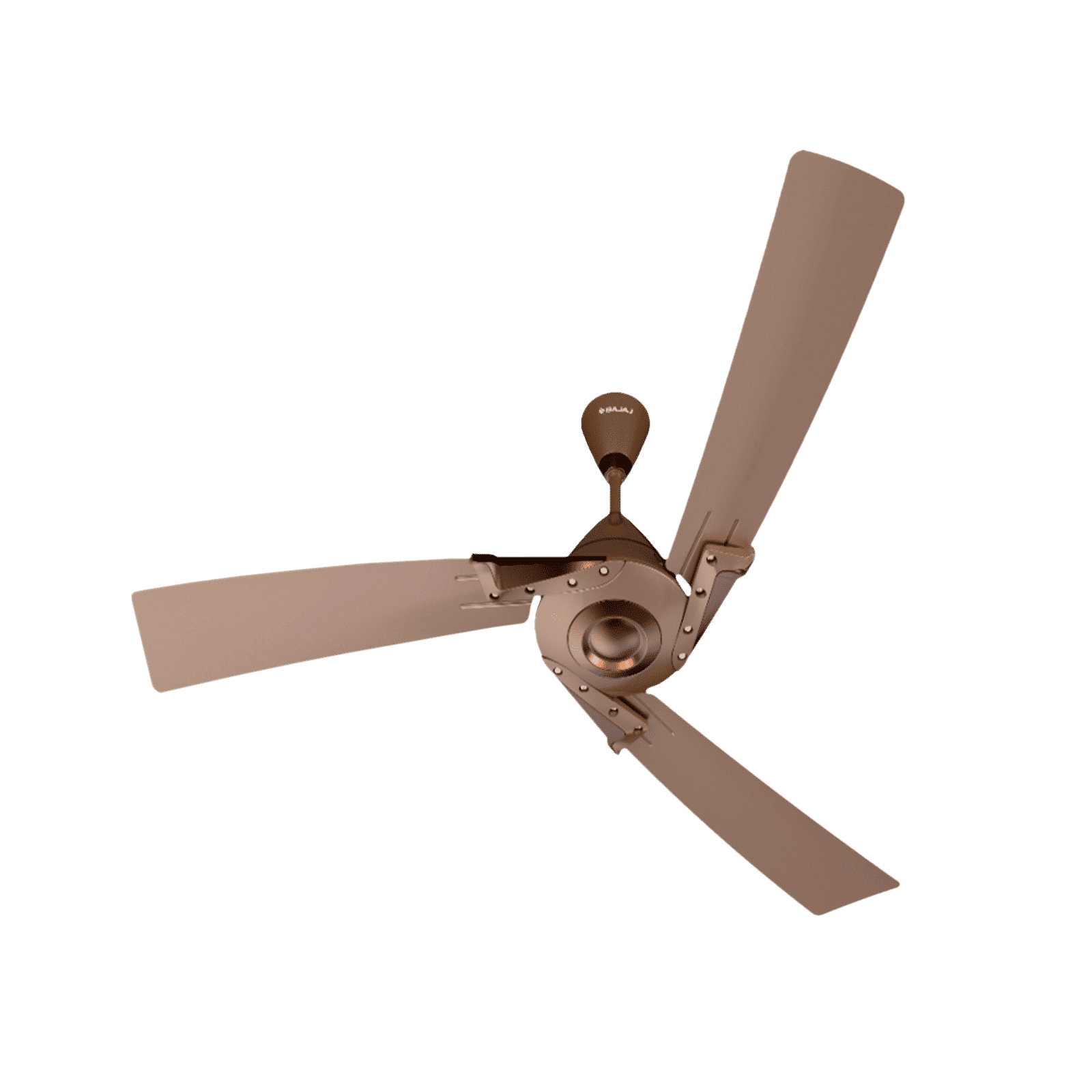 BAJAJ Euro Prime 1 Star 1200mm 3 Blade Anti Bacterial Ceiling Fan (Dual Tone Trims, Brown & Bronze)_1