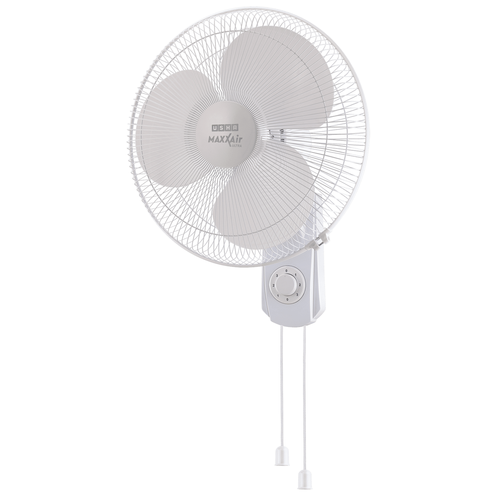 USHA Maxx Air Ultra 400mm 3 Blade Copper Motor Wall Mounted Fan (Thermal Overload Protector, White)_4