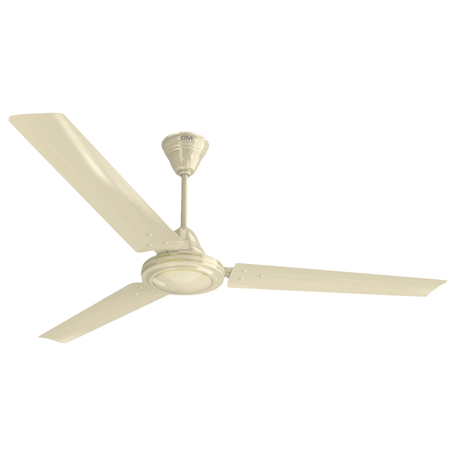 GM Air MT 1 Star 1200mm 3 Blade Silent Operation Ceiling Fan (Inverter Technology, Ivory)_1