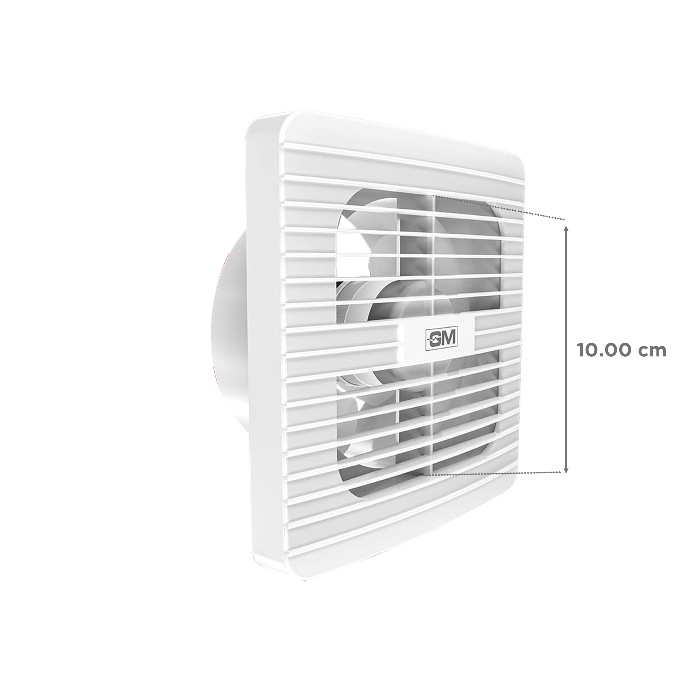 GM Fresho 100mm Exhaust Fan (Water Resistant, White)_2