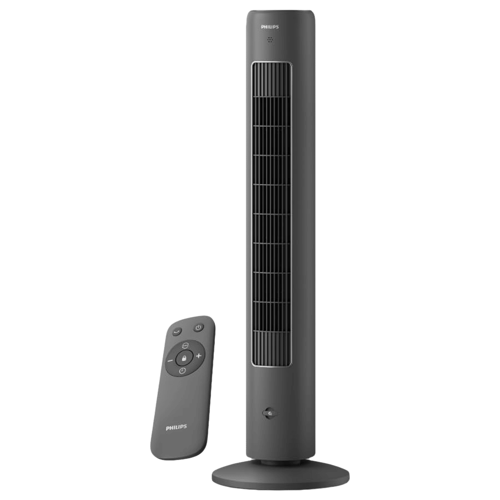 PHILIPS 5000 Series Bladeless 2230 m3/hr Air Delivery Tower Fan with Remote (Quiet Sleep mode, Black)_1