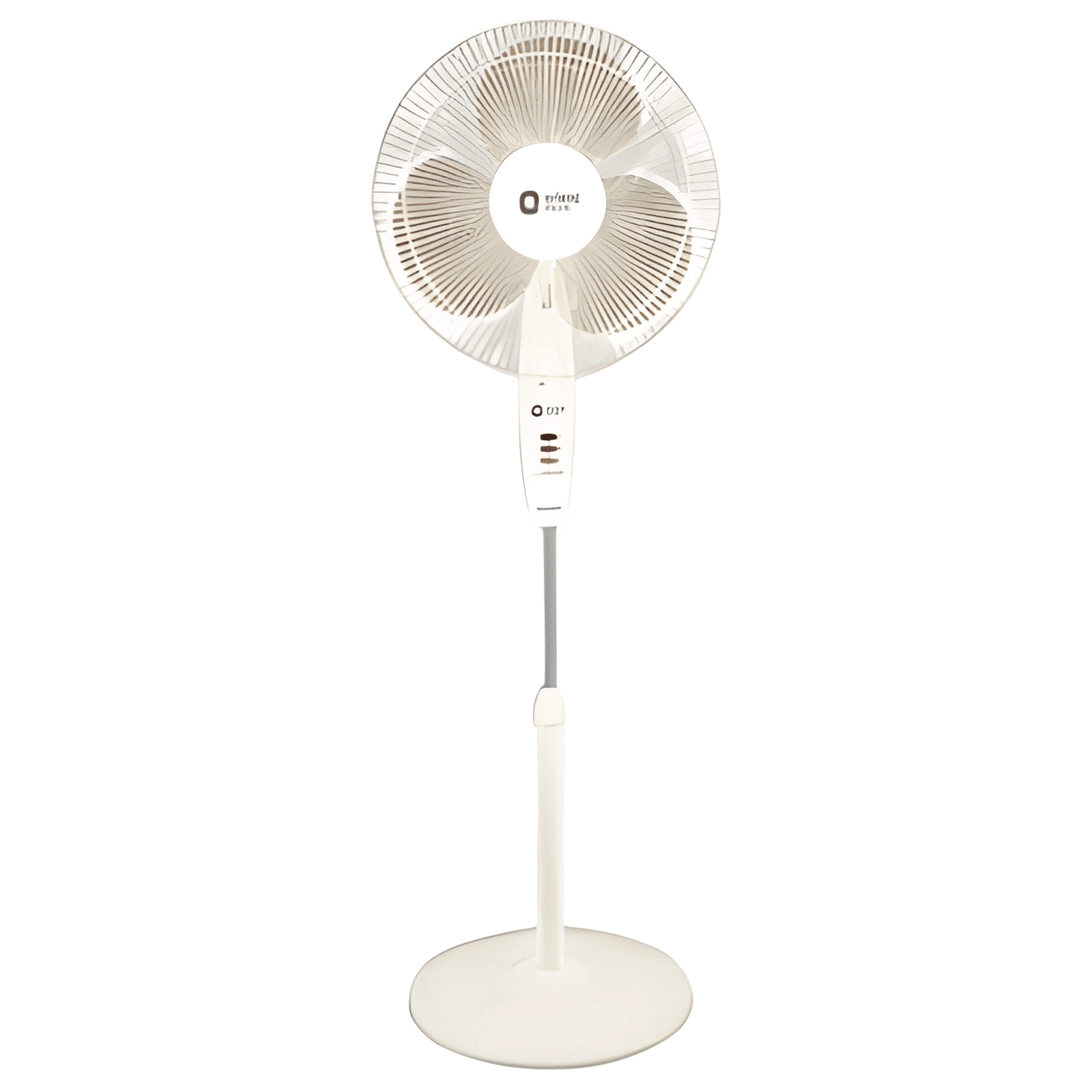 Orient Stand 33 400mm 3 Blade Adjustable Height Pedestal Fan with Remote (Aerodynamically Designed, White)_1