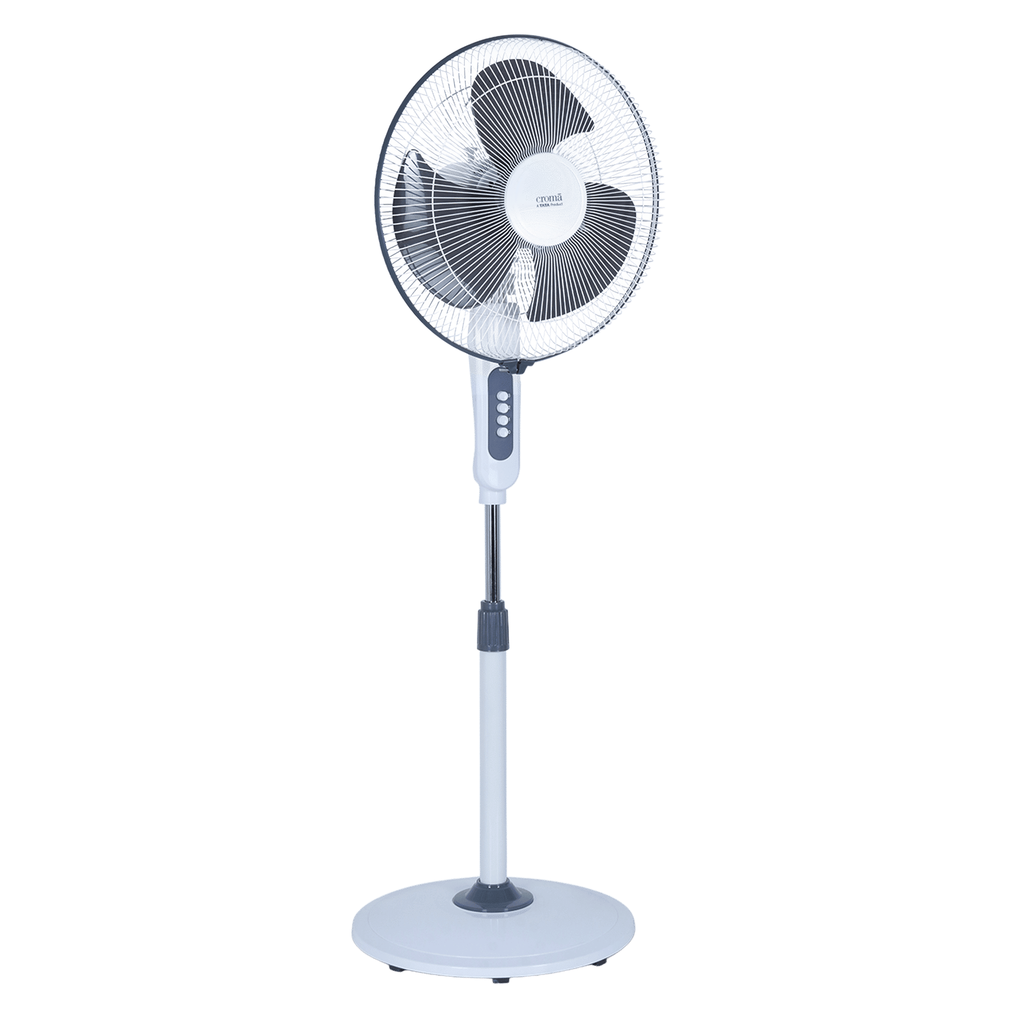Croma 385mm 3 Blade Silent Operation Pedestal Fan (Powerful & Durable, Grey)_10