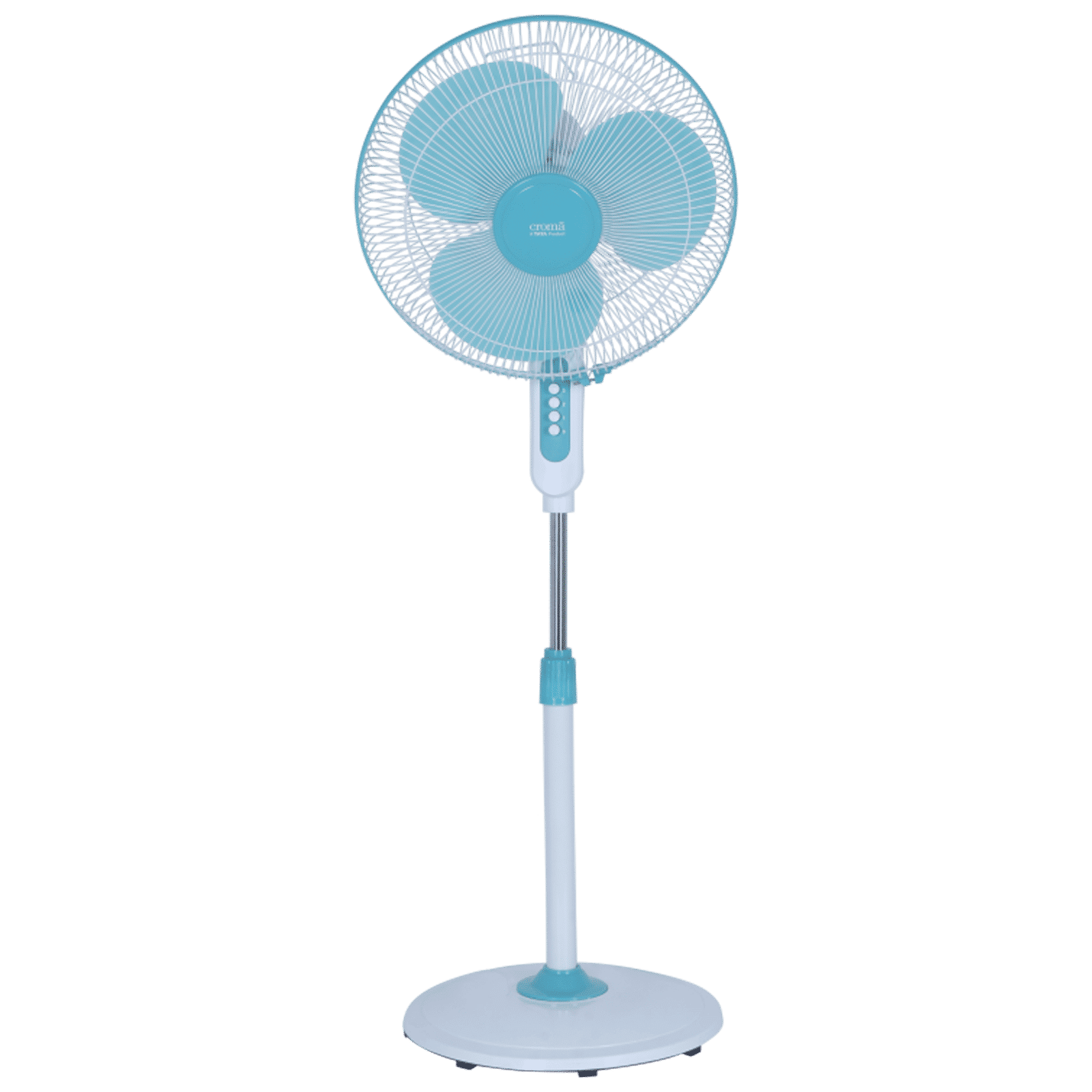 Croma 400mm 3 Blade Silent Operation Pedestal Fan (Powerful & Durable, Blue)_1