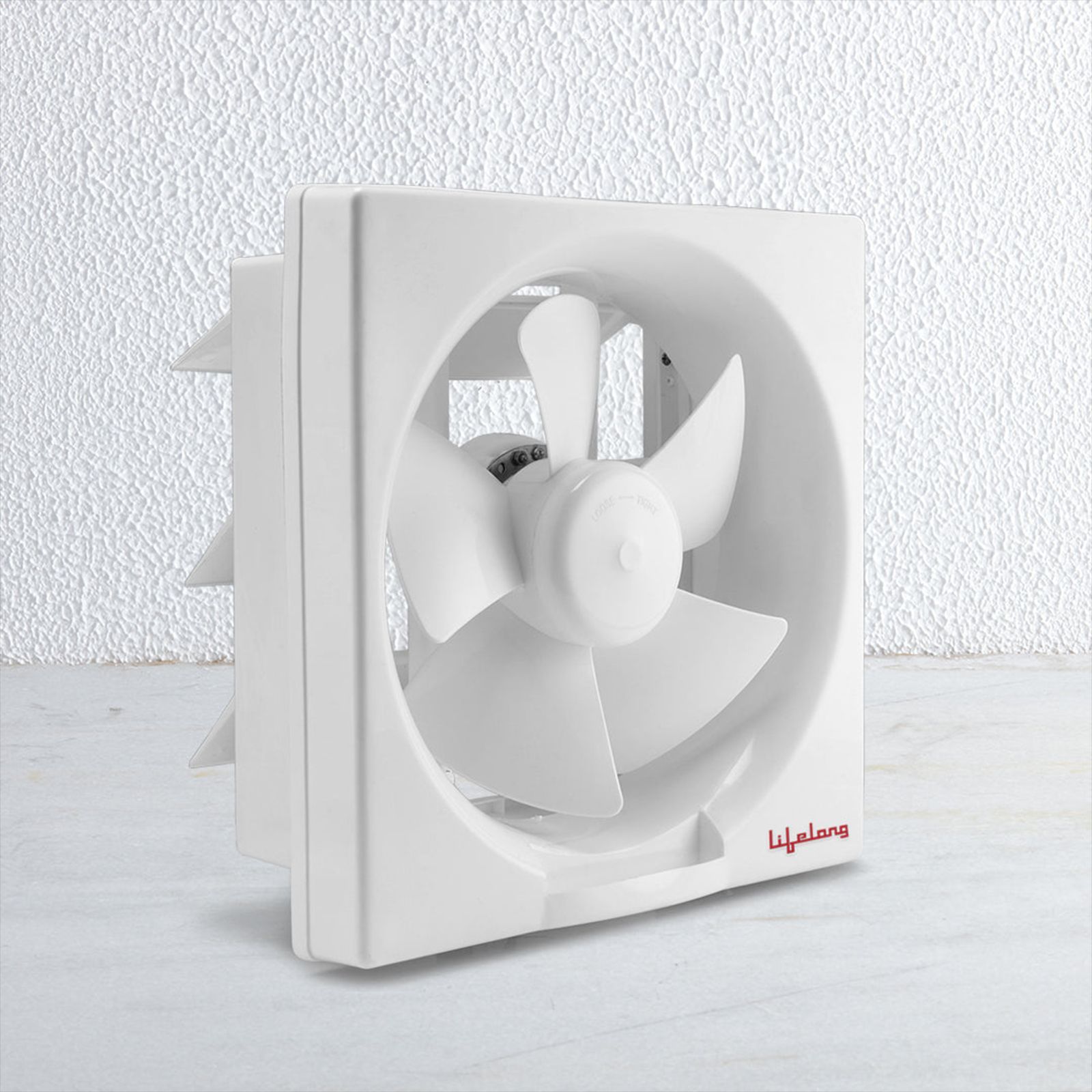 Lifelong Venti 6 Inch 200mm Exhaust Fan (Dust Protection, White)_3