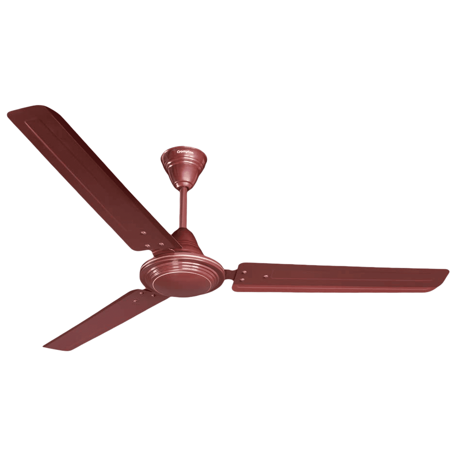 Crompton Surebreeze Hill Briz 1 Star 1200mm 3 Blade Copper Motor Ceiling Fan (Inverter Compatibility, Brown)_1