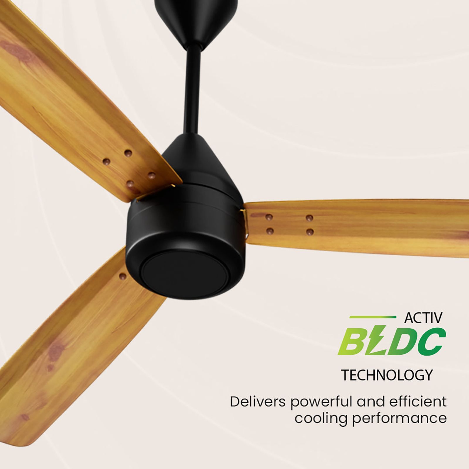 Crompton Energion Cromair 5 Star 1200mm 3 Blade BLDC Motor Ceiling Fan with Remote (Anti Rust, Light Pinewood)_9