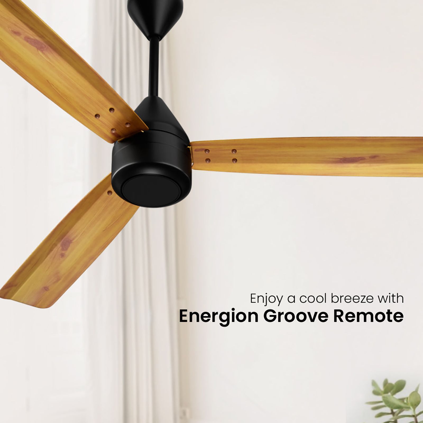 Crompton Energion Cromair 5 Star 1200mm 3 Blade BLDC Motor Ceiling Fan with Remote (Anti Rust, Light Pinewood)_12