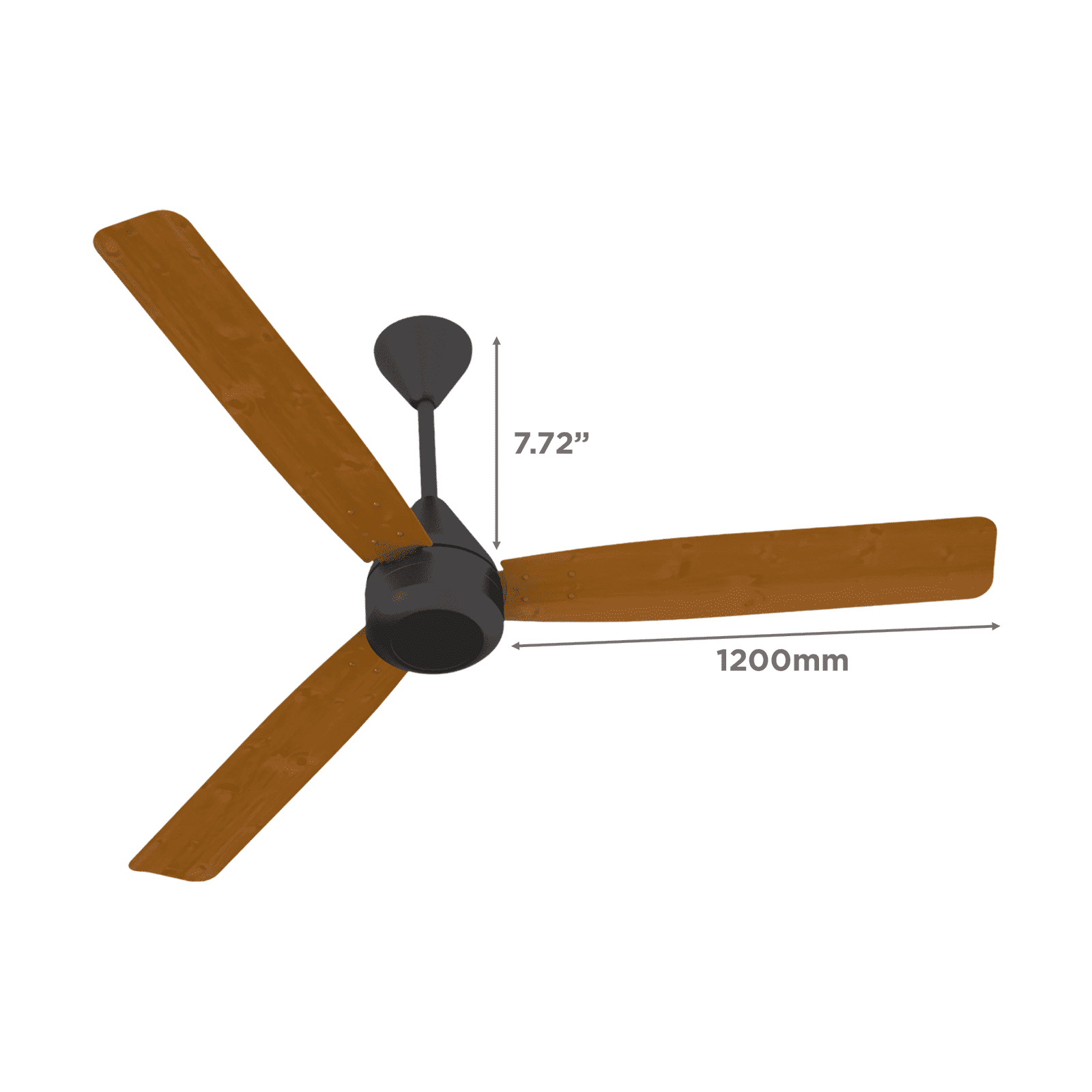 Crompton Energion Cromair 5 Star 1200mm 3 Blade BLDC Motor Ceiling Fan with Remote (Anti Rust, Light Pinewood)_2
