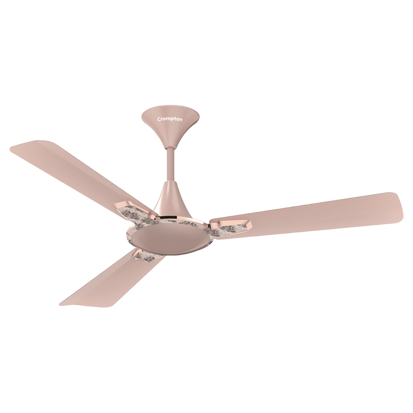 Crompton Premion Aura2 Designer 1 Star 1200mm 3 Blade Copper Motor Ceiling Fan (Duratech Technology, Rose Gold)_1