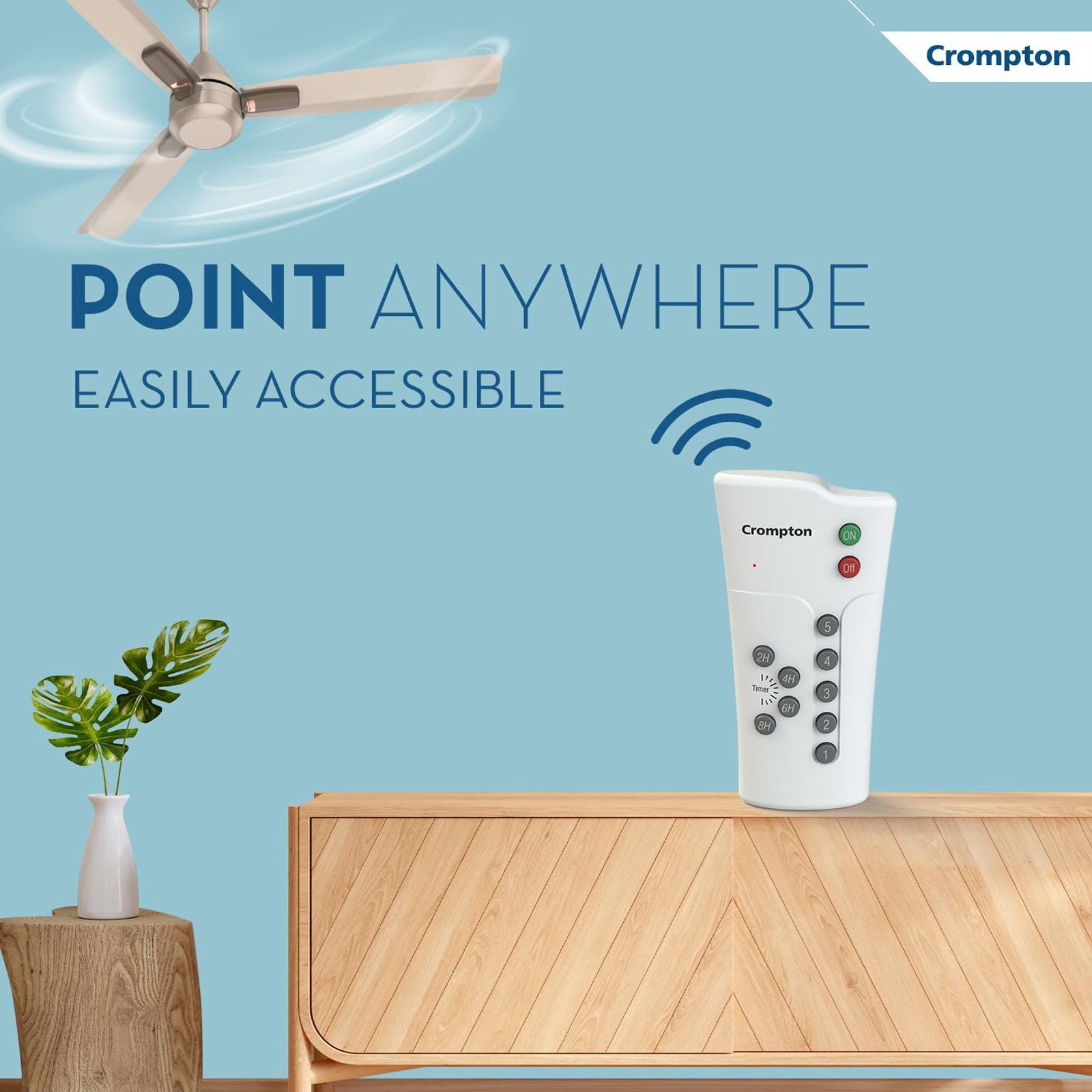 Crompton Energion Cromair Plus 5 Star 1200mm 3 Blade BLDC Motor Ceiling Fan (Inverter Technology, Satin Sand)_14