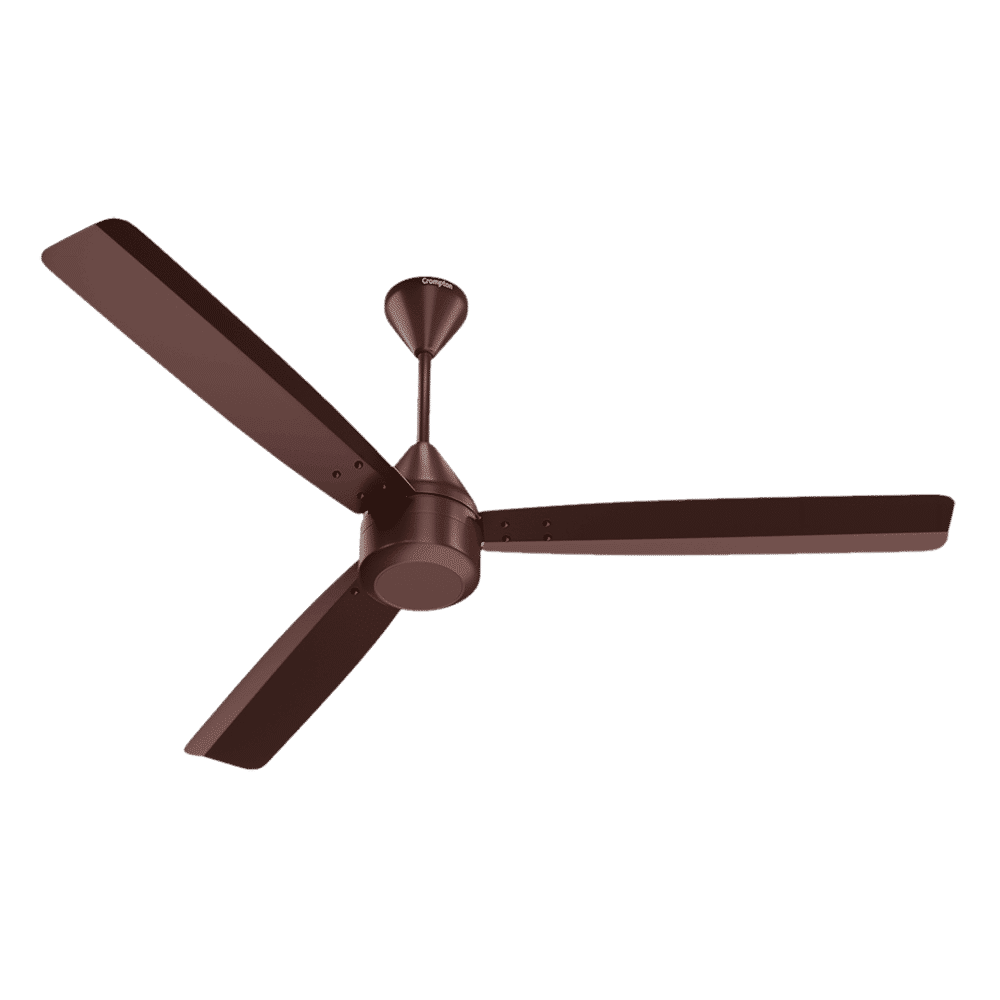 Crompton Energion Cromair 5 Star 1200mm 3 Blade BLDC Motor Ceiling Fan with Remote (Double Ball Bearing, Coffee Brown)_12