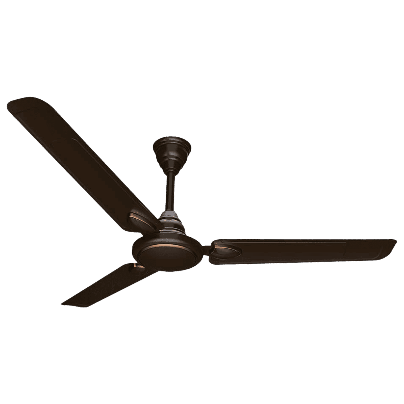 Crompton Surebreeze Hillbriz Deco 1 Star 1200mm 3 Blade High Velocity Ceiling Fan (Inverter Technology, Smoked Brown)_1