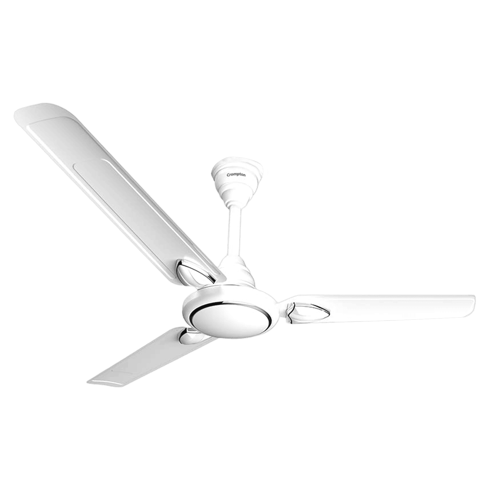 Crompton Surebreeze Hillbriz Deco 1 Star 1200mm 3 Blade High Velocity Ceiling Fan (Inverter Technology, White Bronze)_1