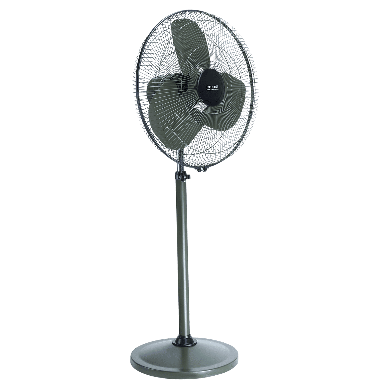 Croma AF3705 500mm 3 Blade Silent Operation Pedestal Fan (Adjustable Setting, Military Green) Croma AF3705 500mm 3 Blade Silent Operation Pedestal Fan (Adjustable Setting, Military Green)_5