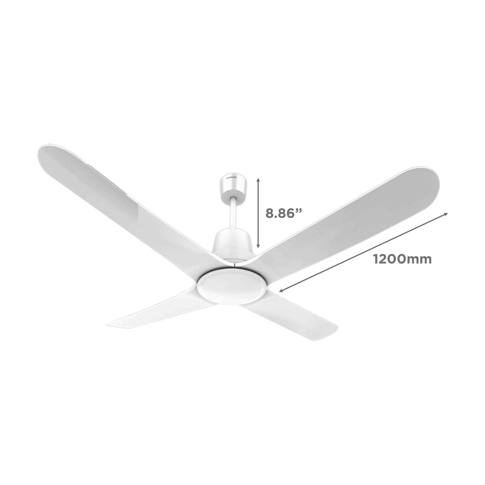 HAVELLS Libeccio 5 Star 1200mm 4 Blade BLDC Motor Ceiling Fan with Remote (Low Noise, Pearl White) HAVELLS Libeccio 5 Star 1200mm 4 Blade BLDC Motor Ceiling Fan with Remote (Low Noise, Pearl White)_2