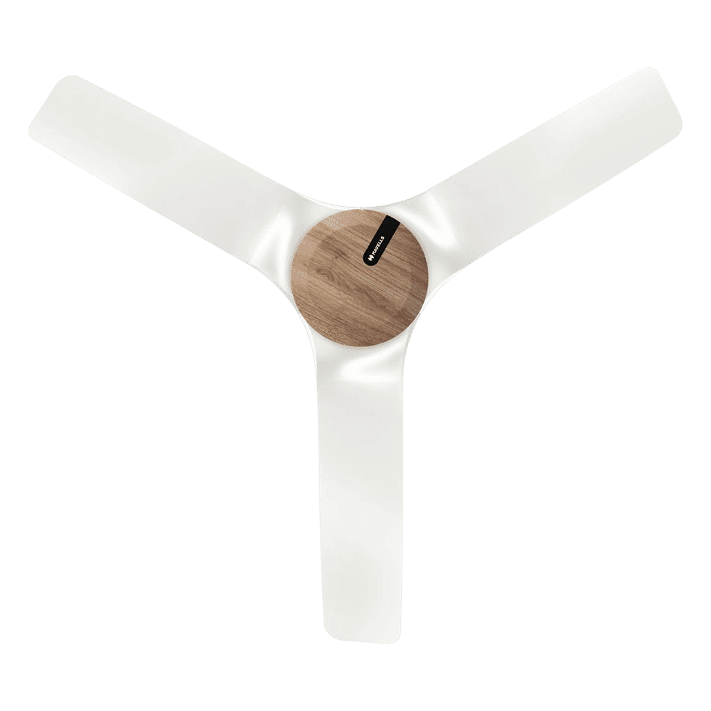HAVELLS Stealth Neo 5 Star 1200mm 3 Blade BLDC Motor Ceiling Fan with Remote (Eco Active Technology, Wood Pearl White)_5