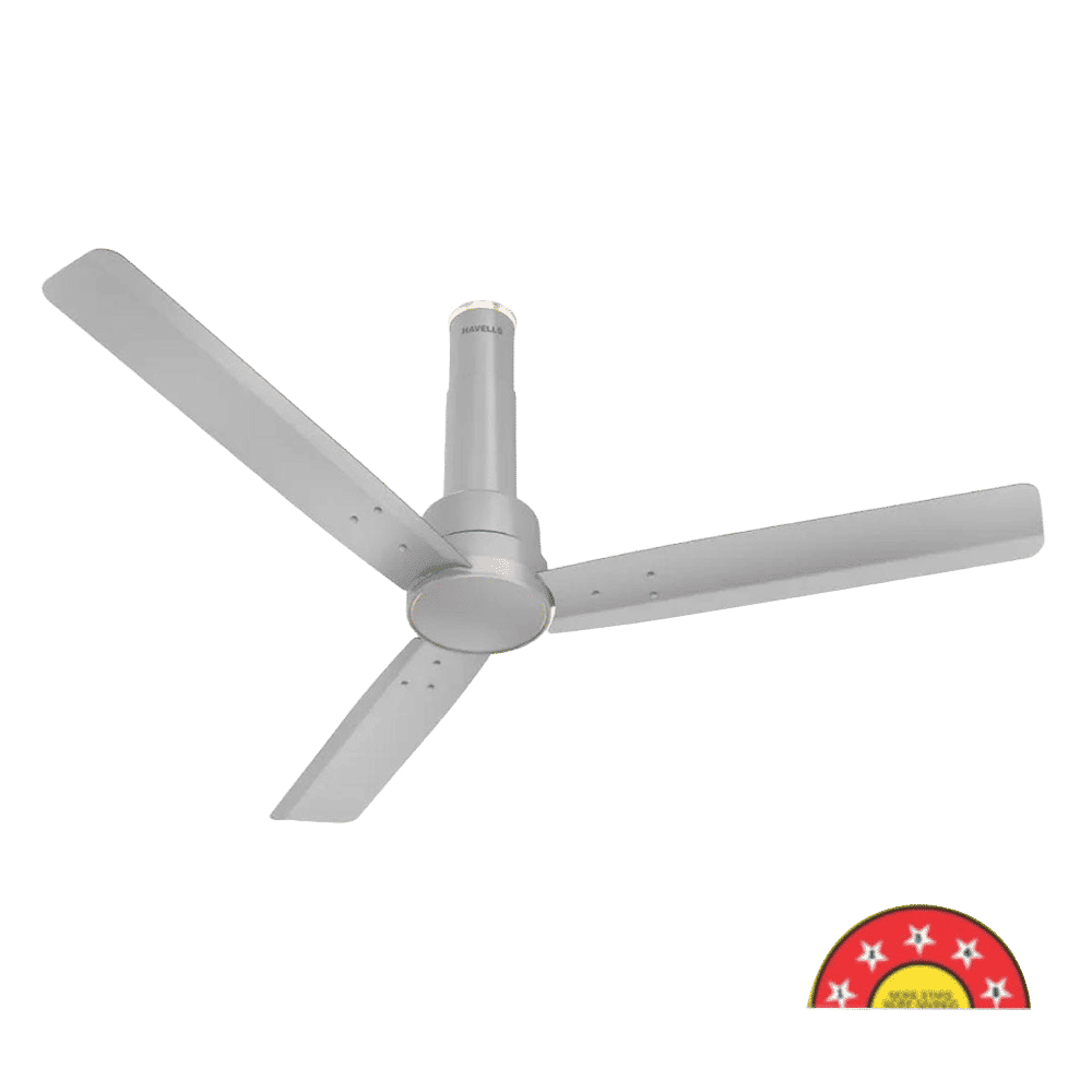 HAVELLS Elio 5 Star 1200mm 3 Blade BLDC Motor Ceiling Fan with Remote (Wood Finished Blades, Grey)_8