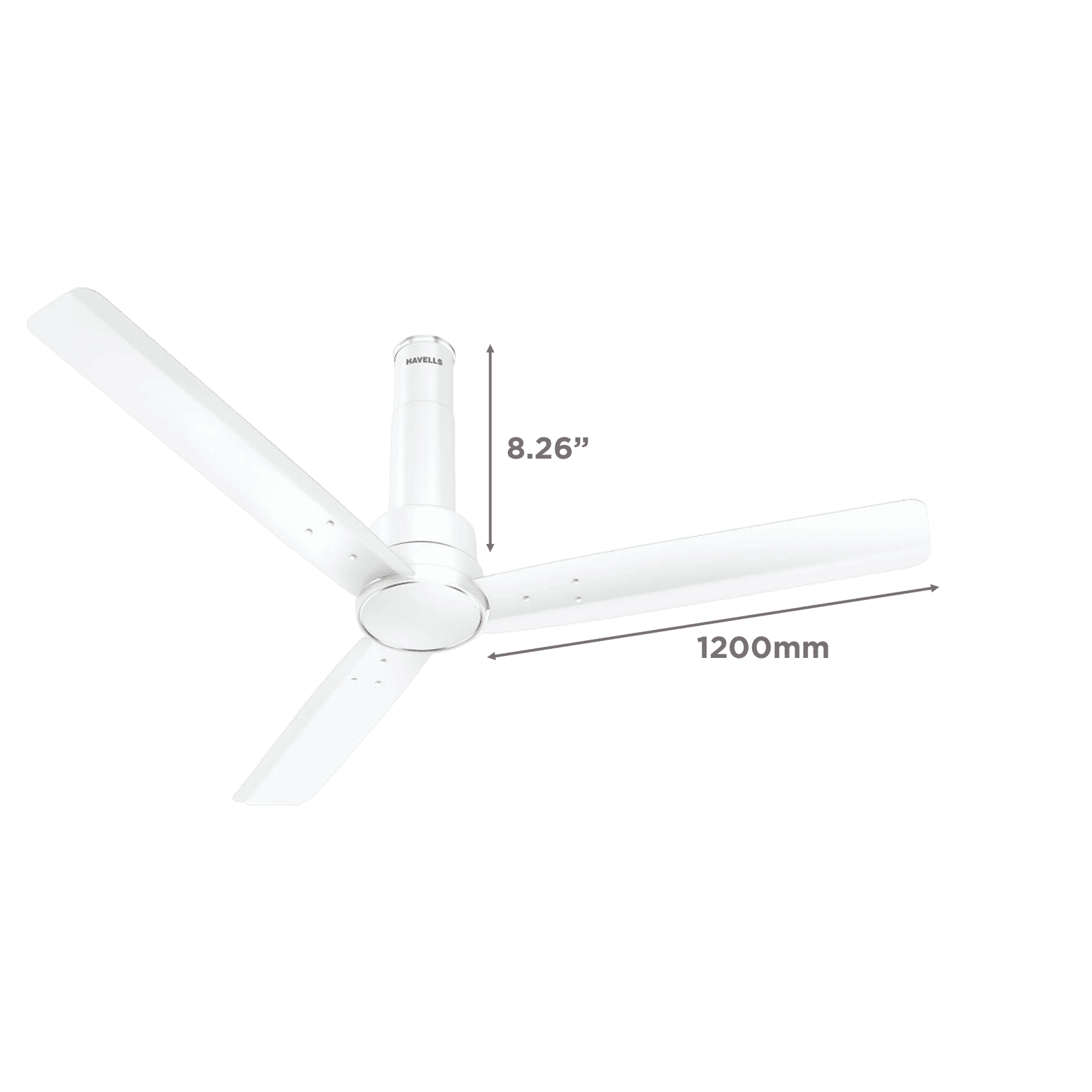HAVELLS Elio 5 Star 1200mm 3 Blade BLDC Motor Ceiling Fan with Remote (Customizable Mode, Elegant White) HAVELLS Elio 5 Star 1200mm 3 Blade BLDC Motor Ceiling Fan with Remote (Customizable Mode, Elegant White)_2
