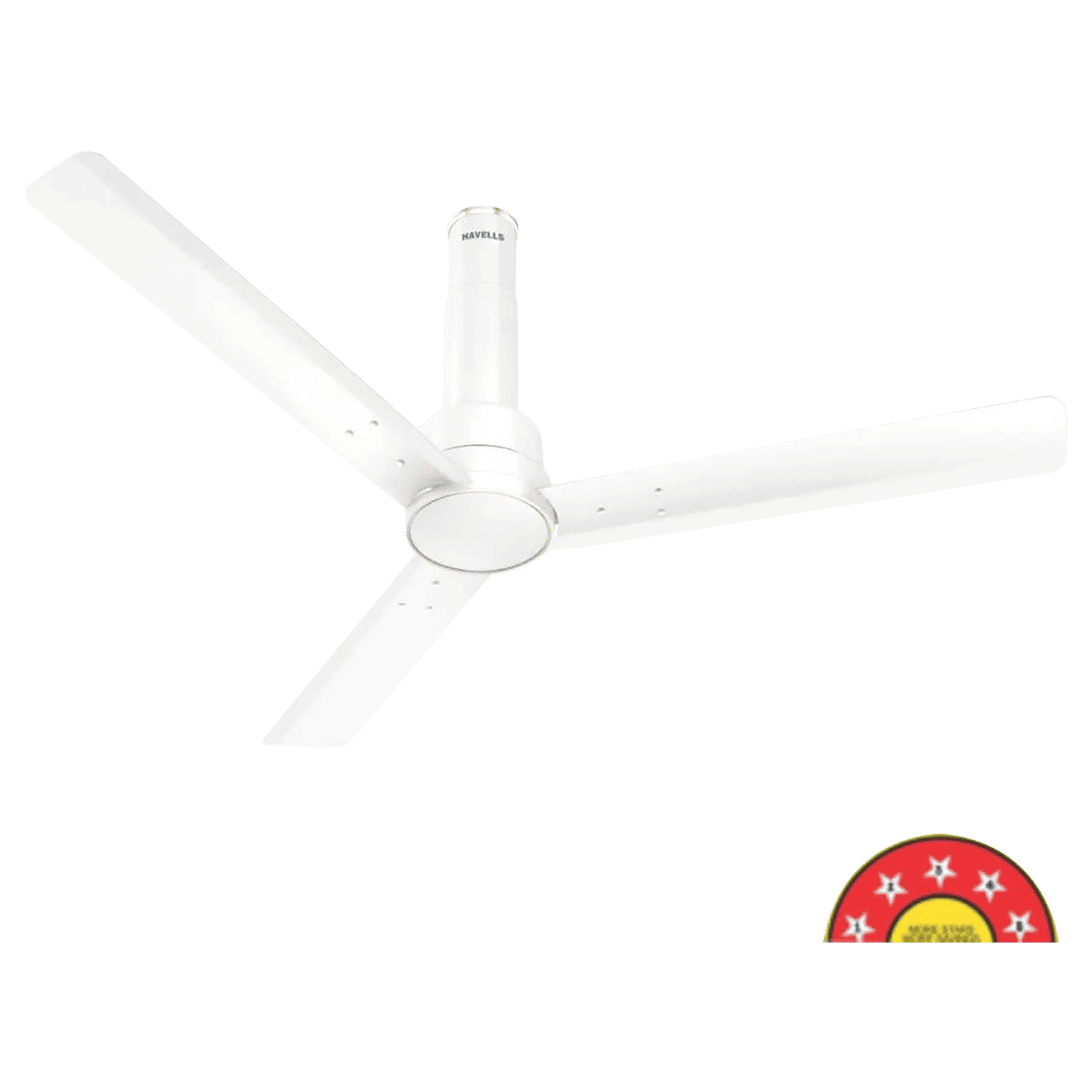 HAVELLS Elio 5 Star 1200mm 3 Blade BLDC Motor Ceiling Fan with Remote (Customizable Mode, Elegant White) HAVELLS Elio 5 Star 1200mm 3 Blade BLDC Motor Ceiling Fan with Remote (Customizable Mode, Elegant White)_8