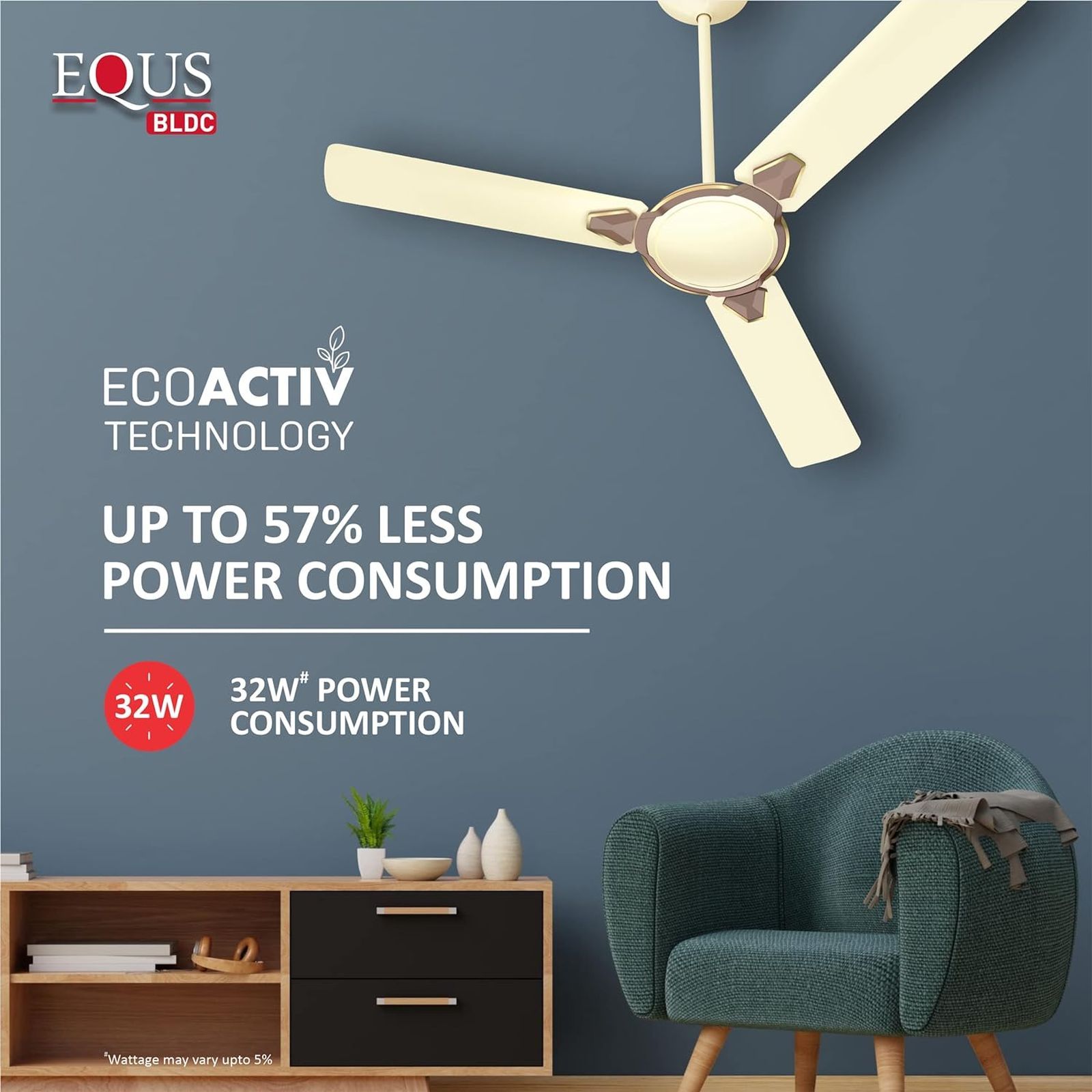 HAVELLS Equs 5 Star 1200mm 3 Blade BLDC Motor Ceiling Fan with Remote (Inverter Technology, Bianco Bronze) HAVELLS Equs 5 Star 1200mm 3 Blade BLDC Motor Ceiling Fan with Remote (Inverter Technology, Bianco Bronze)_10