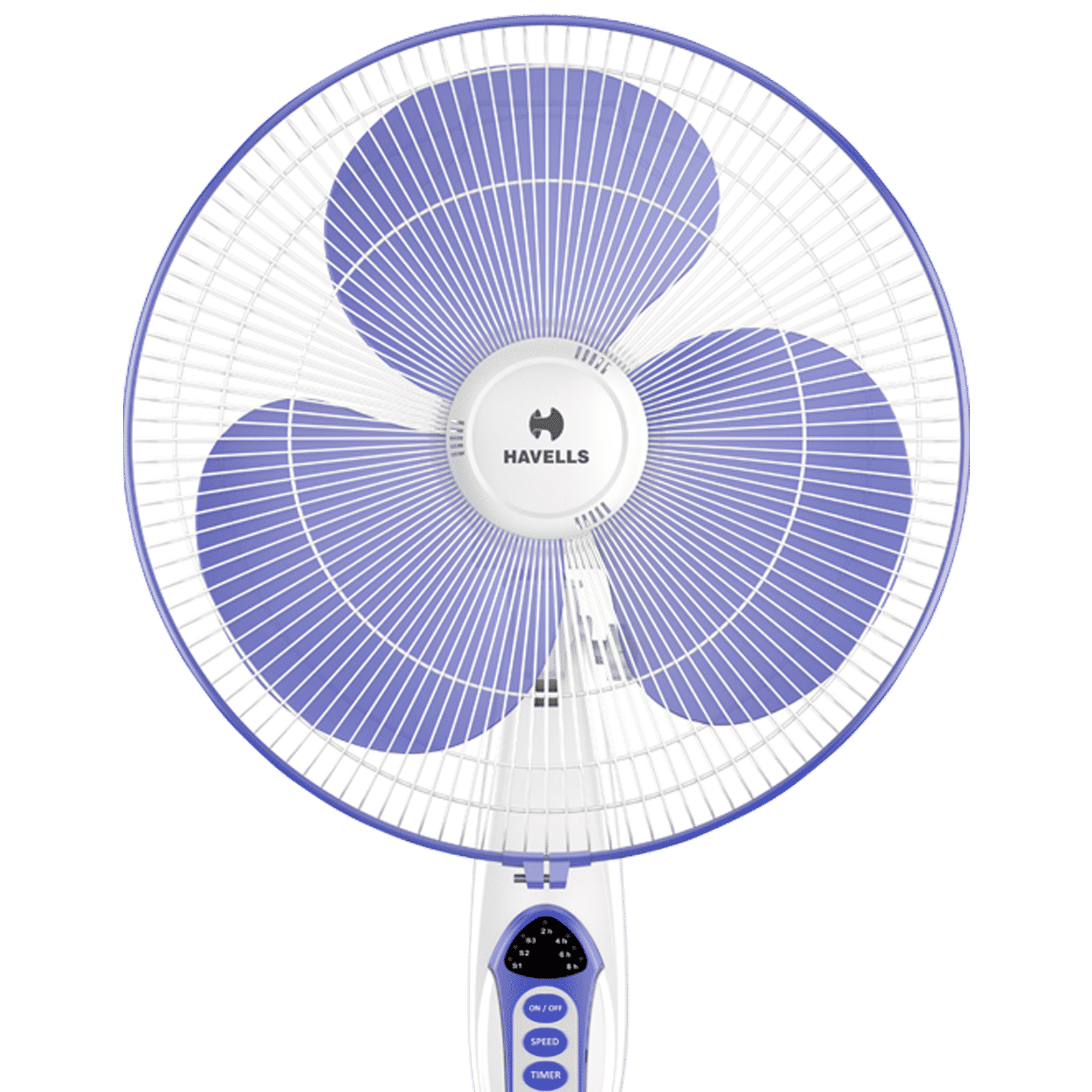 HAVELLS Sprint LED 400mm 3 Blade High Speed Pedestal Fan (LED Indicator, Blue)_4