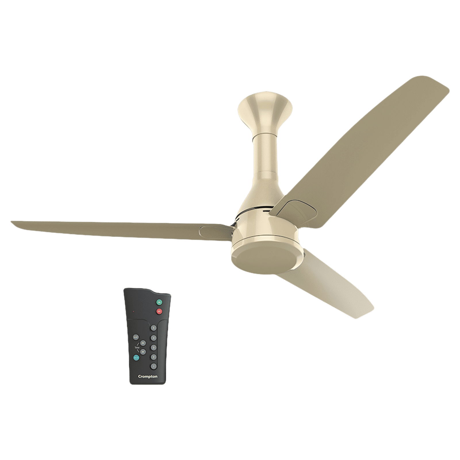 Crompton Energion Roverr 5 Star 1200mm 3 Blade BLDC Motor Ceiling Fan with Remote (Anti Dust, Champagne Gold)_1