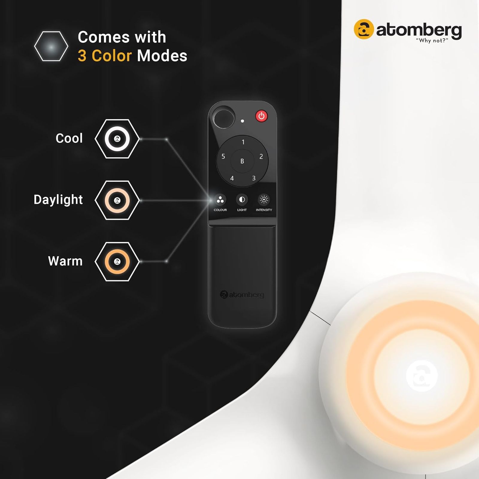 atomberg Aris Starlight 5 Star 1200mm 3 Blade BLDC Motor Smart Ceiling Fan with Remote (Boost Mode, Marble White)_6