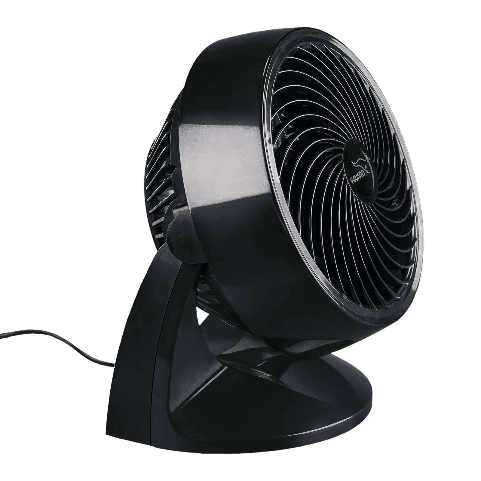 V-GUARD Spinny Pro 180mm 3 Blade Induction Motor Table Fan (90 Degree Tilt Rotation, Black)_8