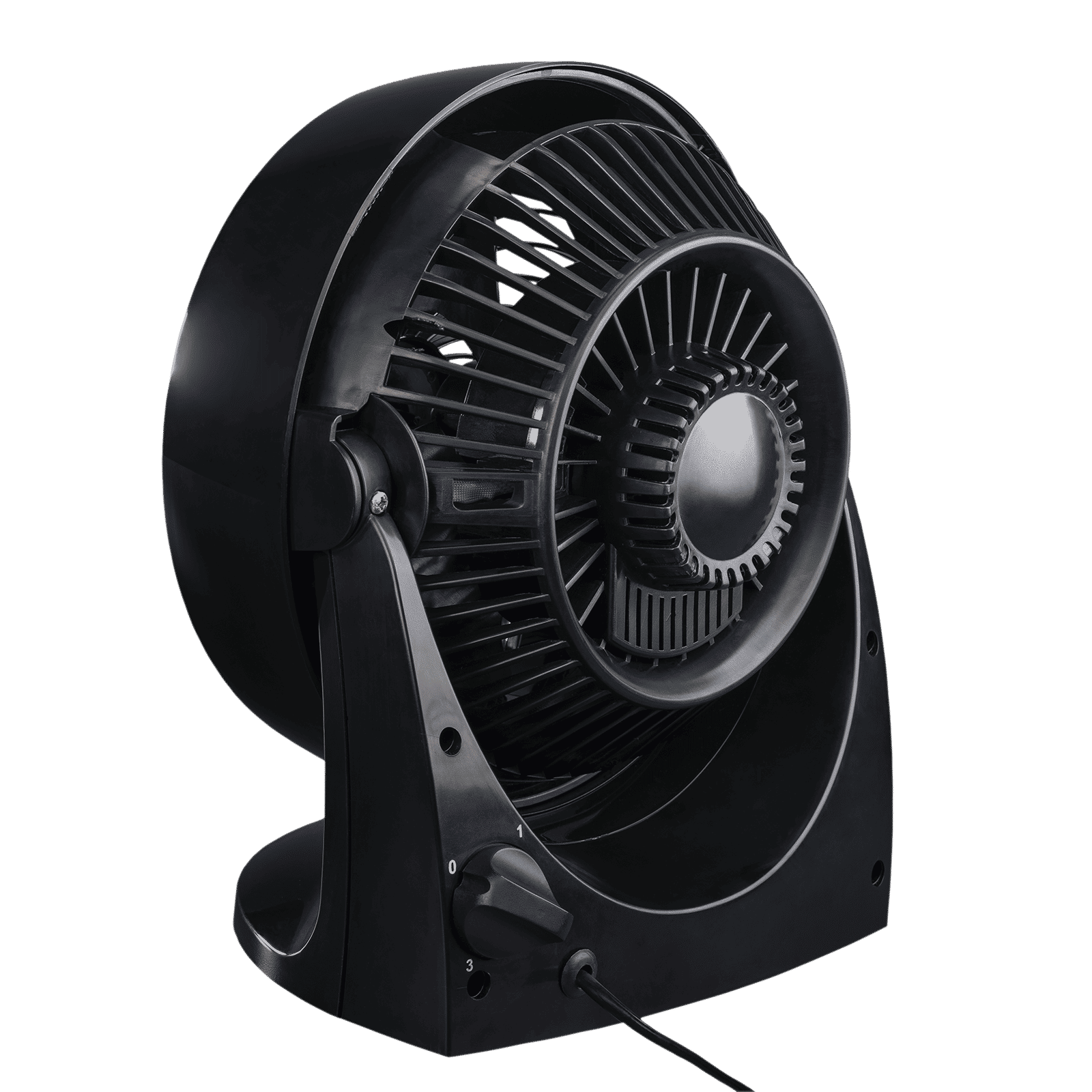 V-GUARD Spinny Pro 180mm 3 Blade Induction Motor Table Fan (90 Degree Tilt Rotation, Black)_4