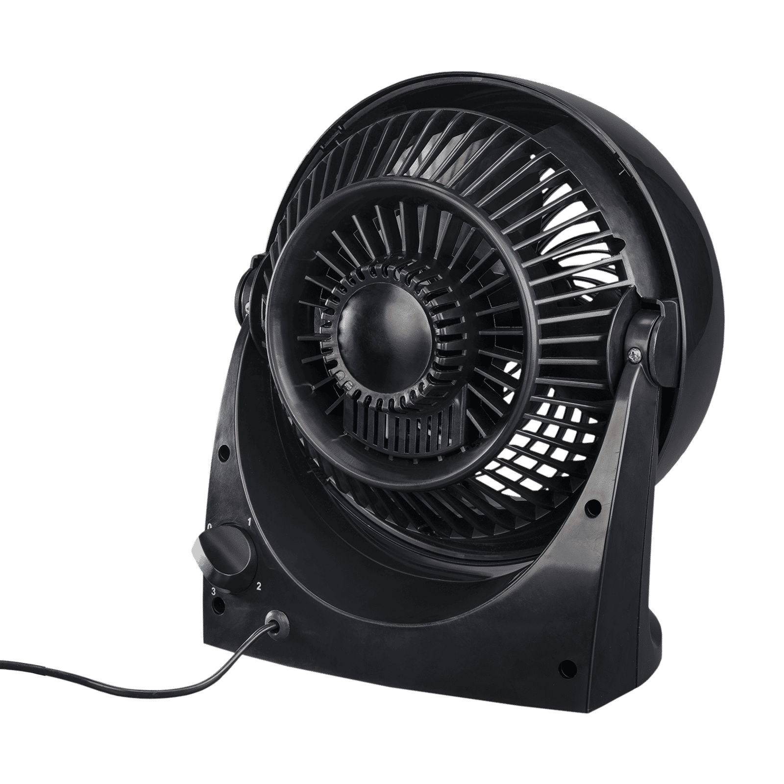 V-GUARD Spinny Pro 180mm 3 Blade Induction Motor Table Fan (90 Degree Tilt Rotation, Black)_5