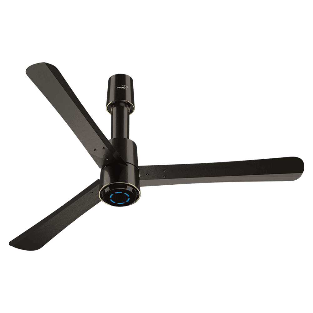 V-GUARD Insight-G 5 Star 1200mm 3 Blade BLDC Motor Ceiling Fan with Remote (UI LED Lights, Elegance Brown Matte)_4