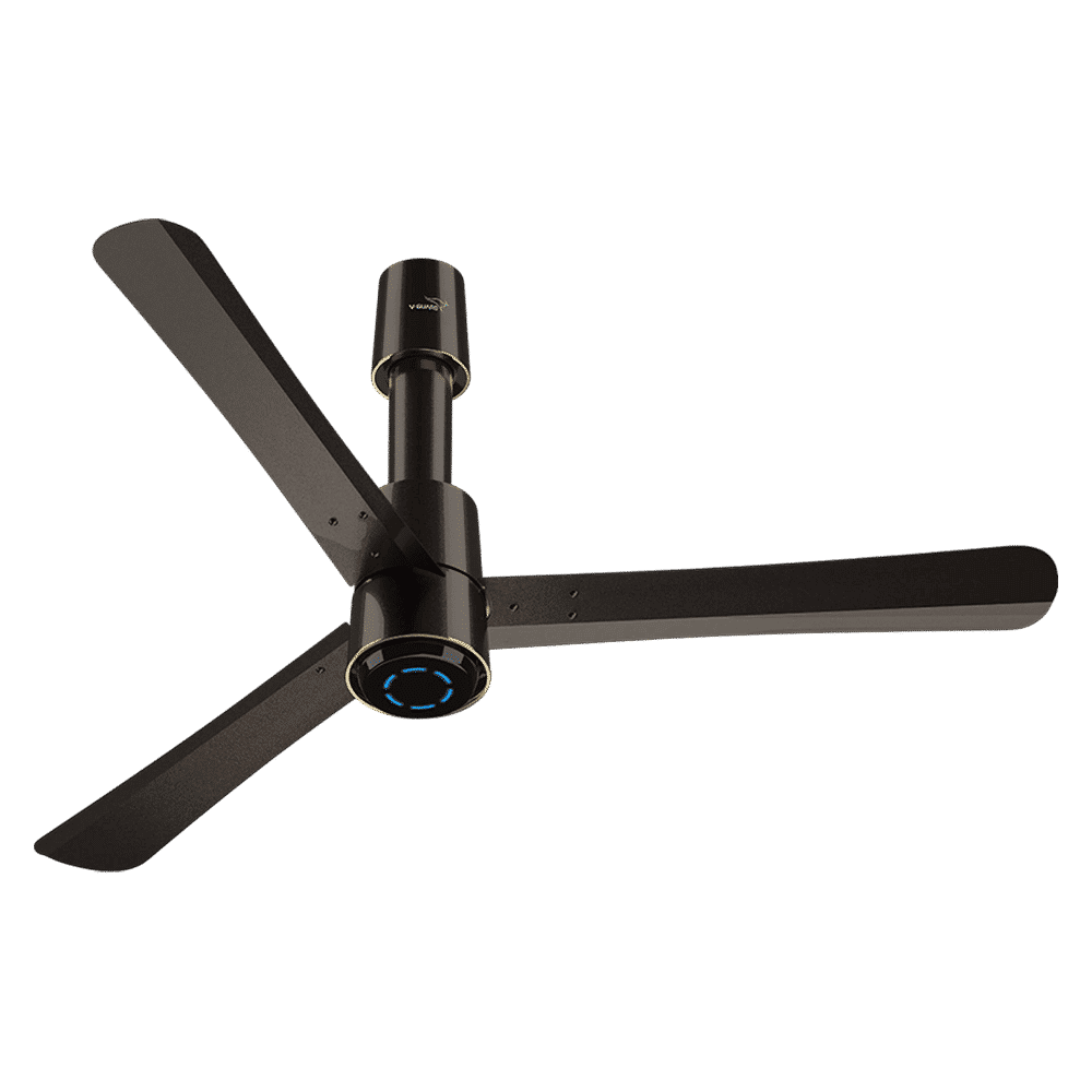 V-GUARD Insight-G 5 Star 1200mm 3 Blade BLDC Motor Ceiling Fan with Remote (UI LED Lights, Choco Brown Glow)_5