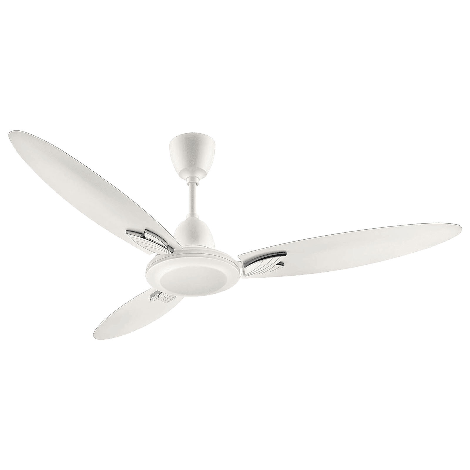 USHA Bloom Magnolia 1250mm 3 Blade Copper Motor Ceiling Fan (Dust Resistant, Sparkle White)_6