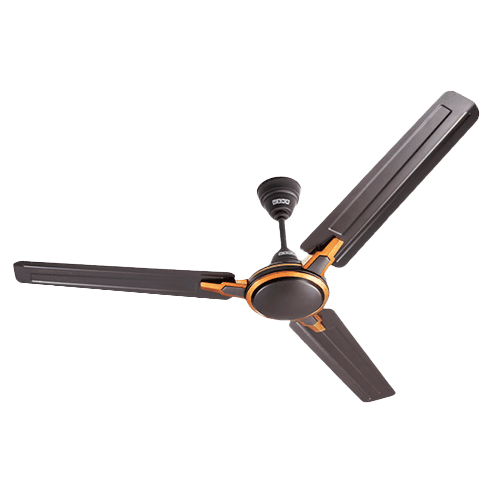 USHA Racer Chrome 1 Star 1200mm 3 Blade Copper Motor Ceiling Fan (High Lift Angle of Blade, Smoke Brown) USHA Racer Chrome 1 Star 1200mm 3 Blade Copper Motor Ceiling Fan (High Lift Angle of Blade, Smoke Brown)_4