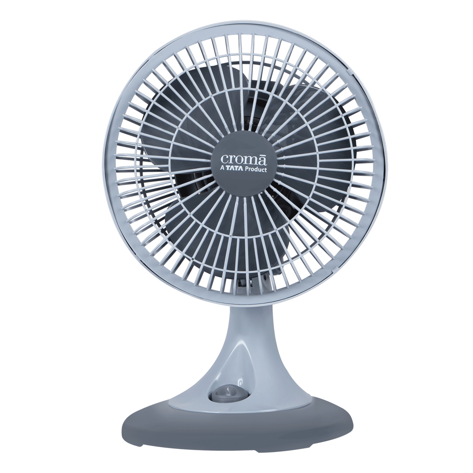Croma AF2307 230mm 3 Blade Copper Motor Table Fan (3 Speed Control, Grey) Croma AF2307 230mm 3 Blade Copper Motor Table Fan (3 Speed Control, Grey)_1