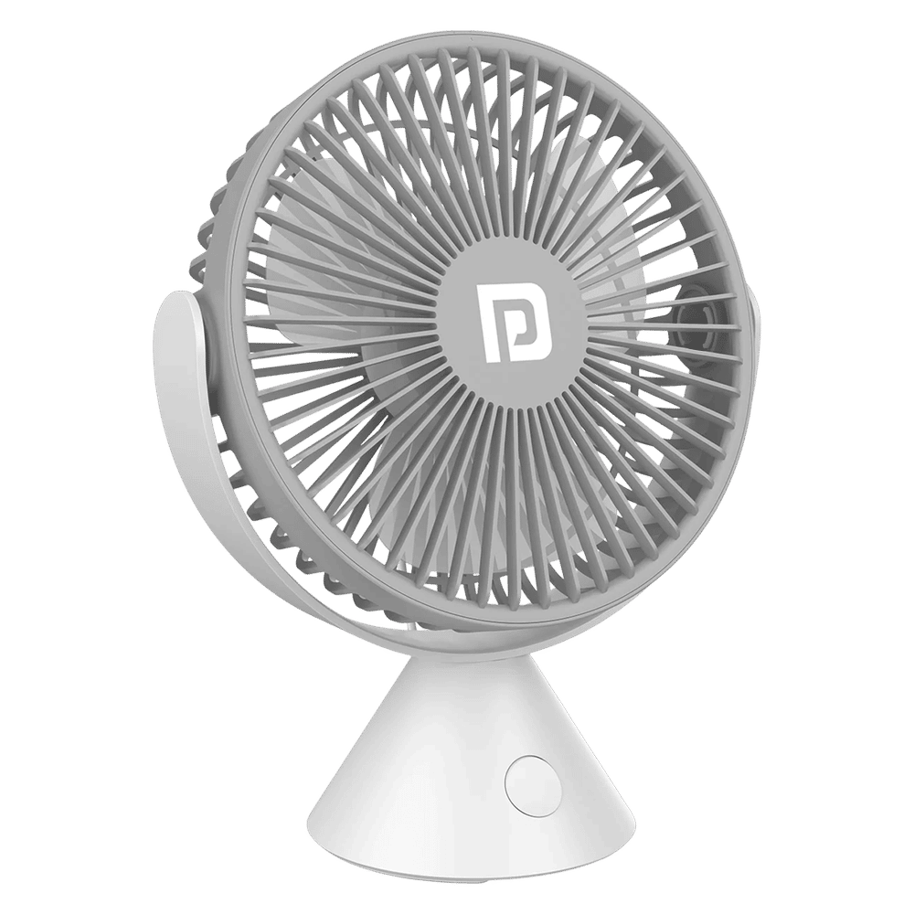75% Off PORTRONICS Aero Breeze 178mm 3 Blade Rechargeable Portable Desktop Fan for ₹999 (₹3999 MRP)