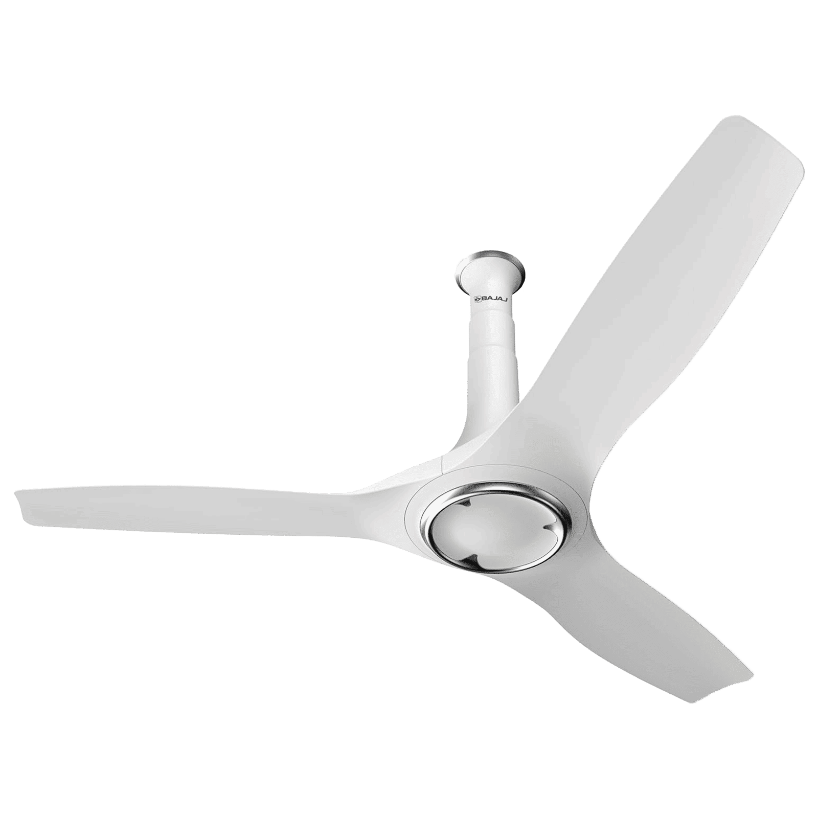 BAJAJ Arioso 12DC5R 5 Star 1200mm 3 Blade BLDC Motor Ceiling Fan with Remote (Low Power Consumption, White Chrome)_1