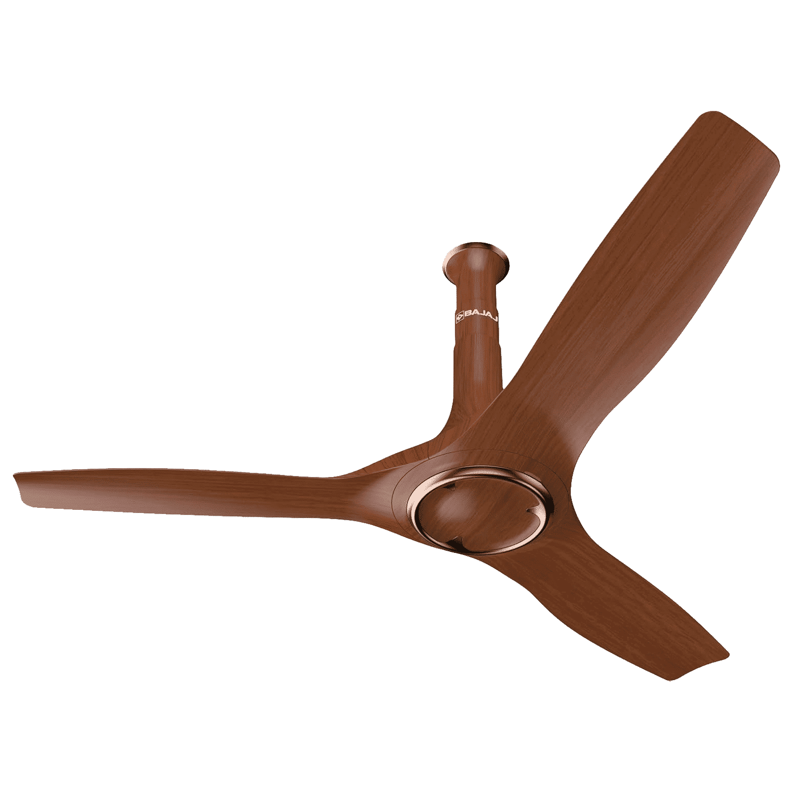 BAJAJ Arioso 12DC5R 5 Star 1200mm 3 Blade BLDC Motor Ceiling Fan with Remote (Low Power Consumption, Walnut Copper)_1