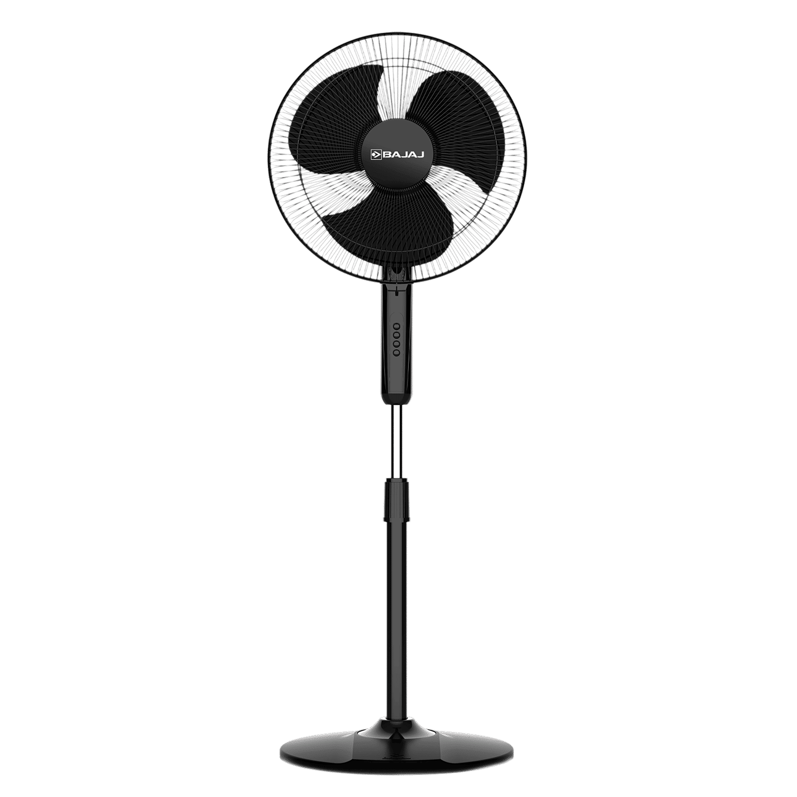 BAJAJ Neo Spectrum 400mm 3 Blade Copper Motor Pedestal Fan (Thermal Overload Protection, Black) BAJAJ Neo Spectrum 400mm 3 Blade Copper Motor Pedestal Fan (Thermal Overload Protection, Black)_1