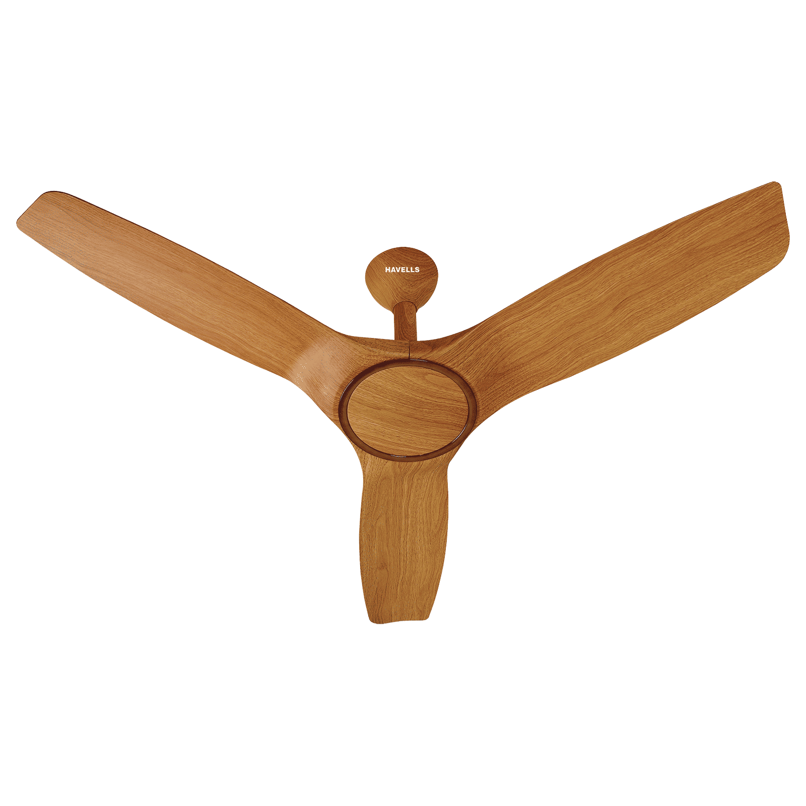 HAVELLS  Stealth Air 5 Star 1200mm 3 Blade BLDC Motor Ceiling Fan with Remote (Aerodynamic Blades, Pinewood Cola Chrome)_1