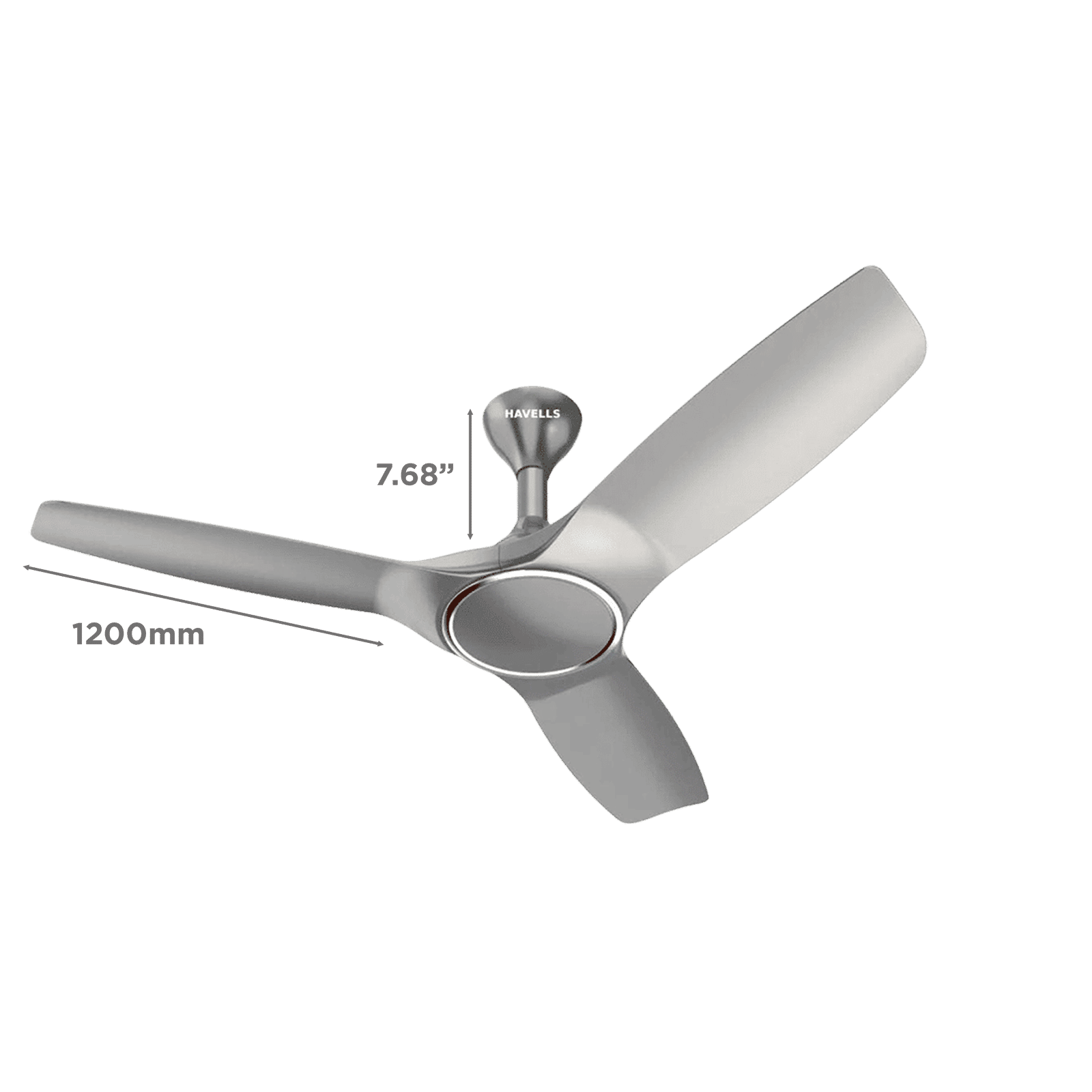 HAVELLS Stealth Air 5 Star 1200 mm 3 Blade BLDC Motor Ceiling Fan with Remote (Aerodynamic Blades, Mist)_2